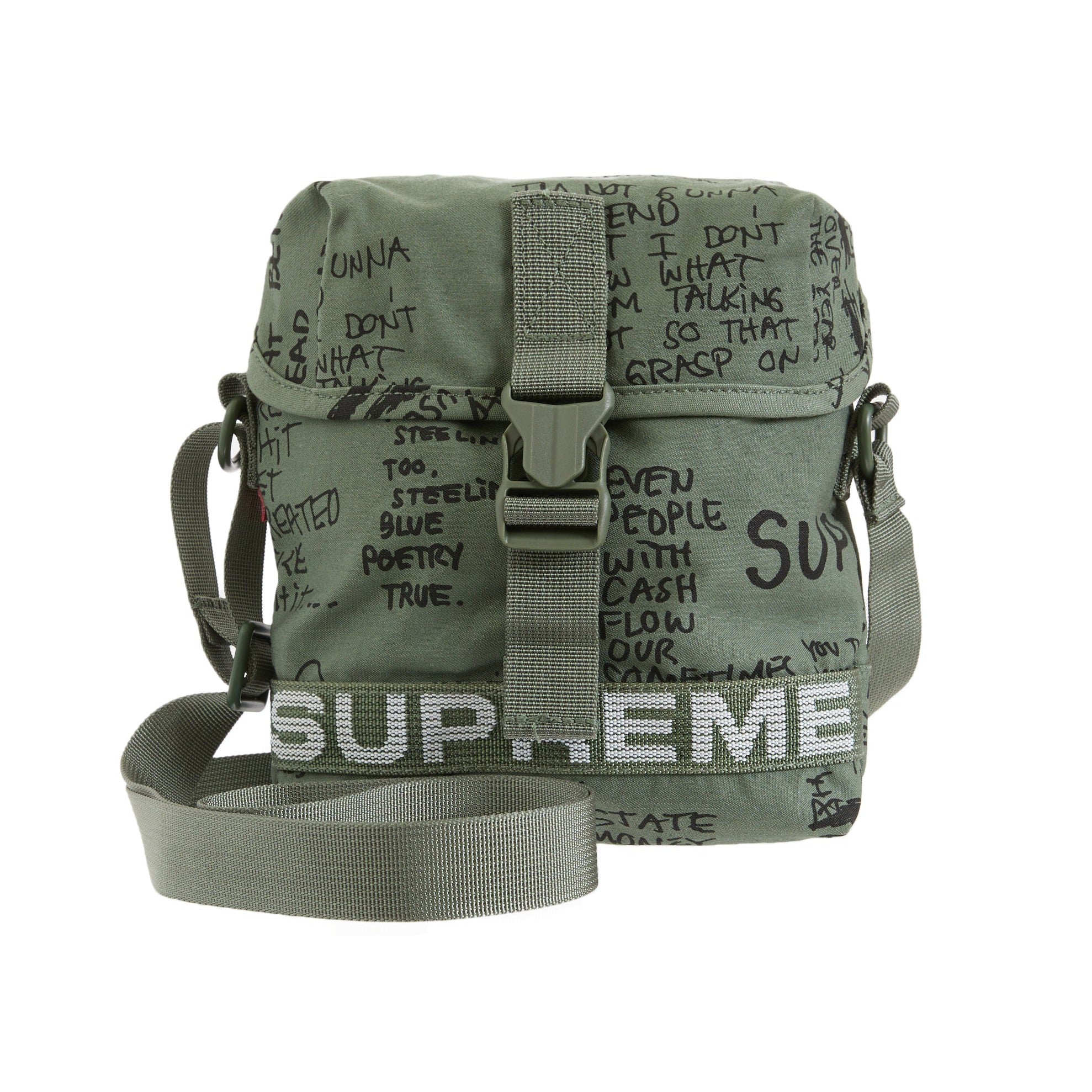 Supreme Field Side Bag Olive Gonz