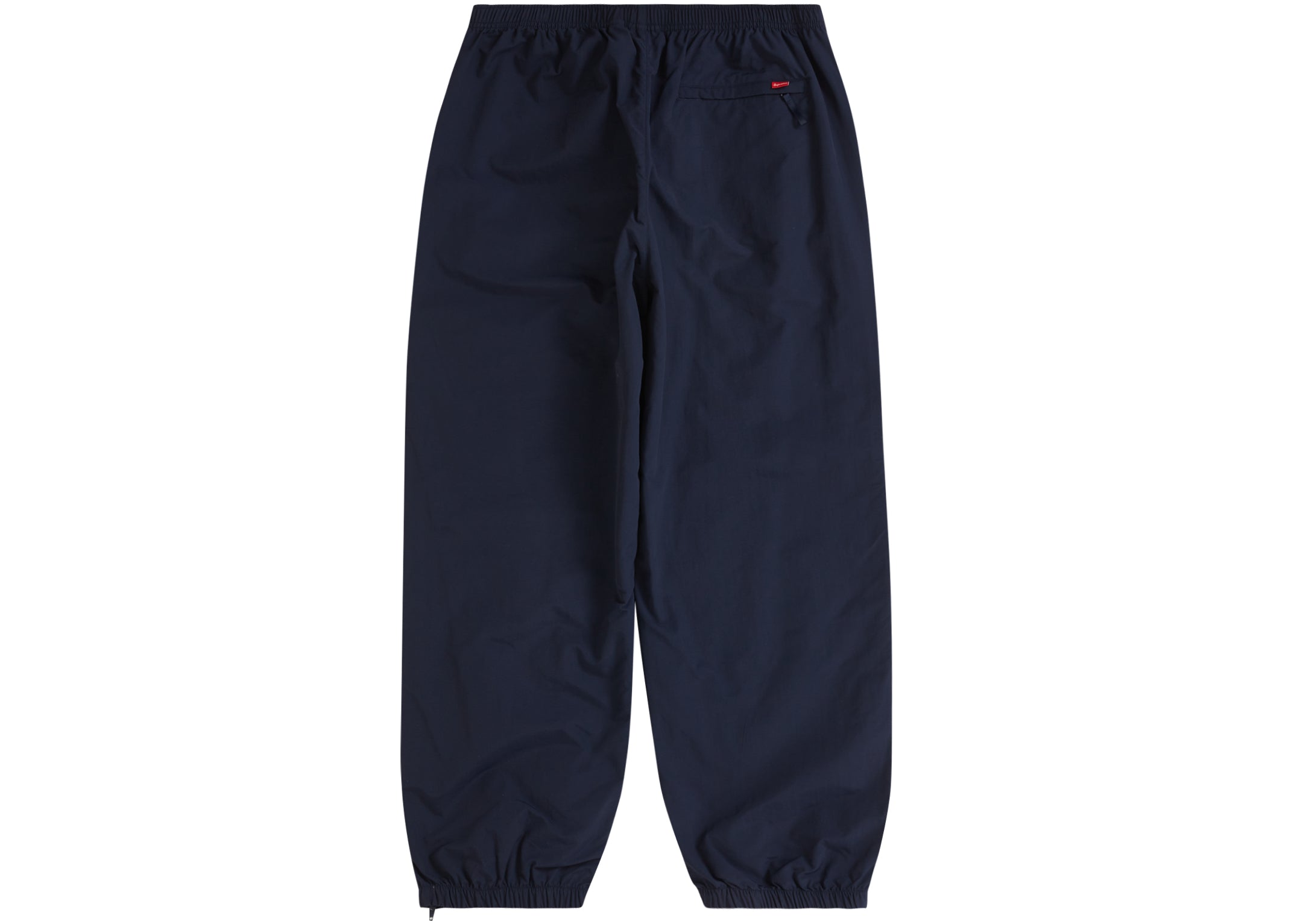 supreme full zip baggy warm up pants 紺