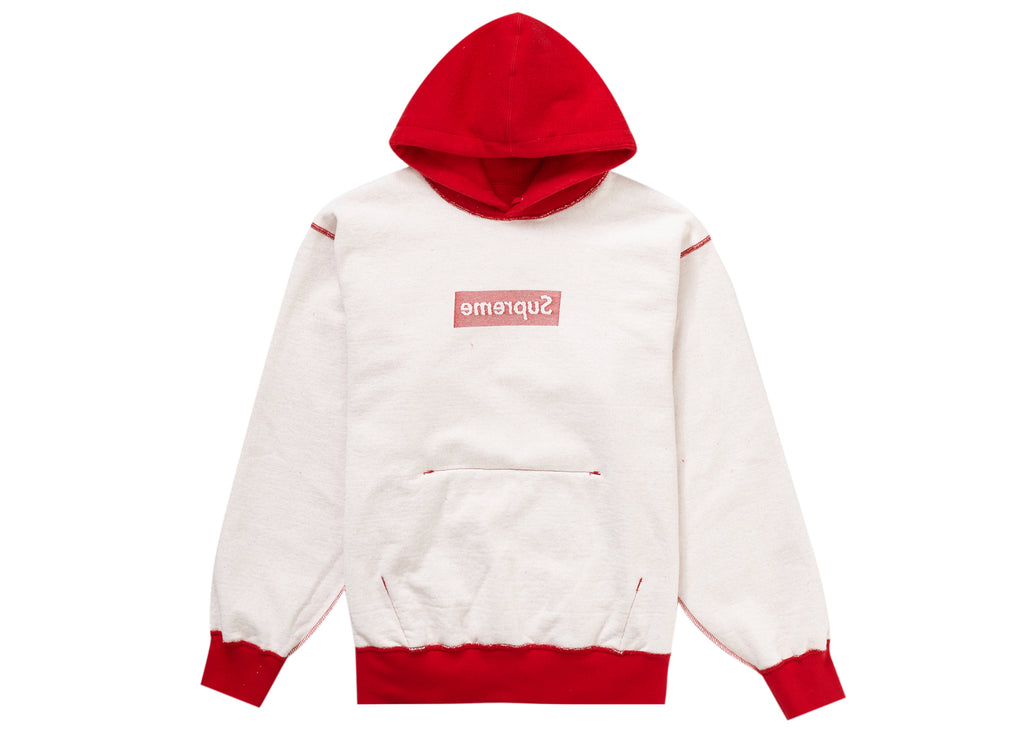 Buy Supreme Supreme Inside Out Box Logo Hooded Sweatshirt Heather Grey -  Stadium Goods