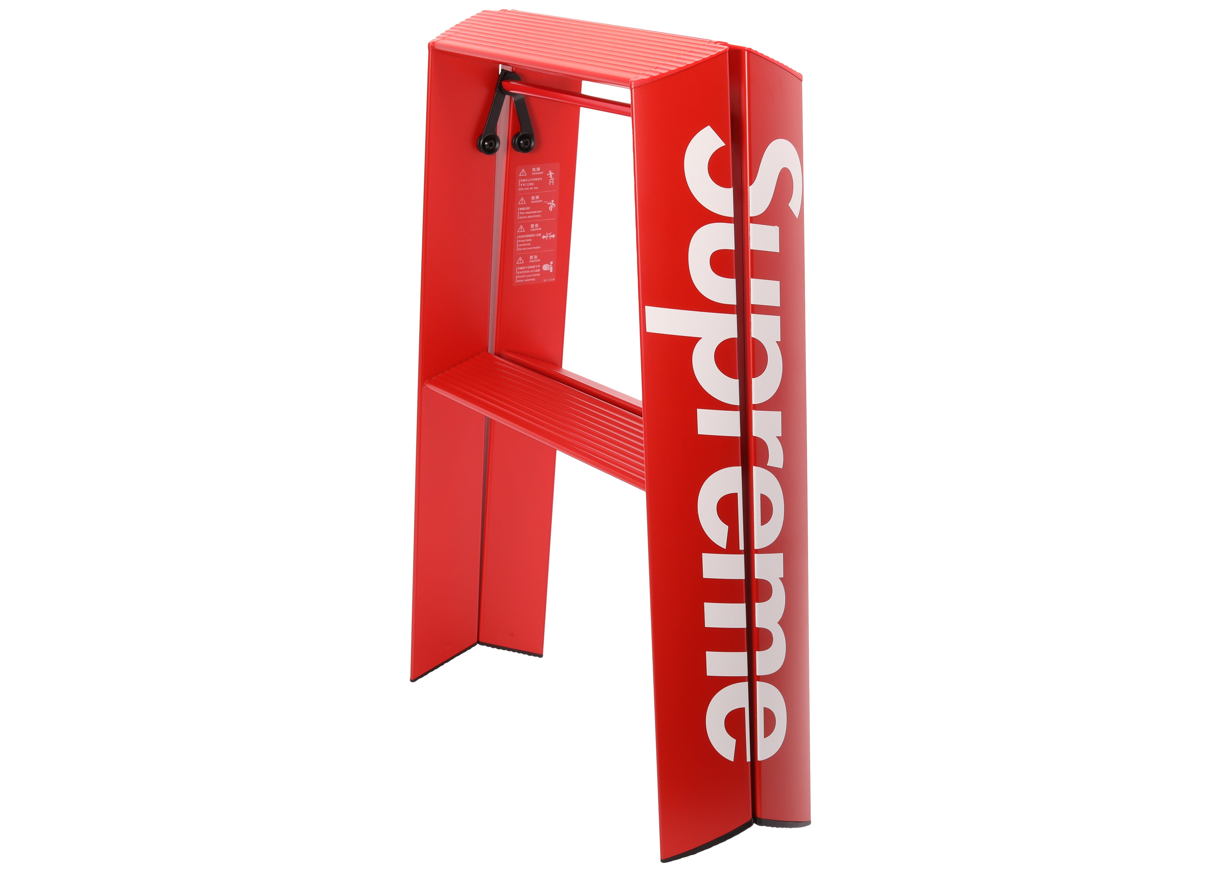 休日限定 Supreme Lucano 2step Ladder 脚立 赤 red