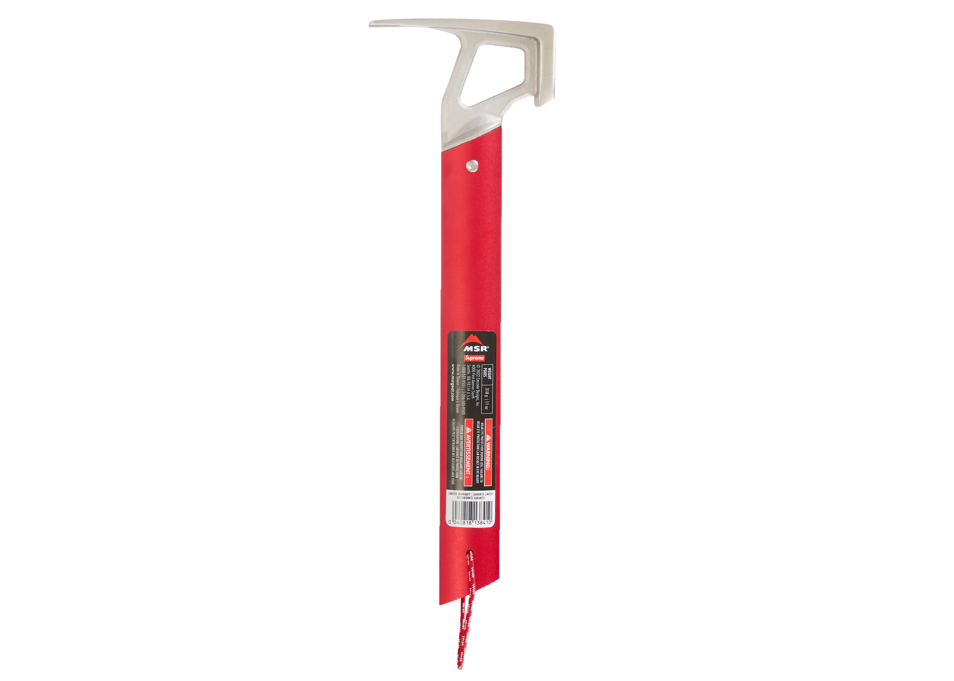 Supreme / Msr Camp Hammer Red-