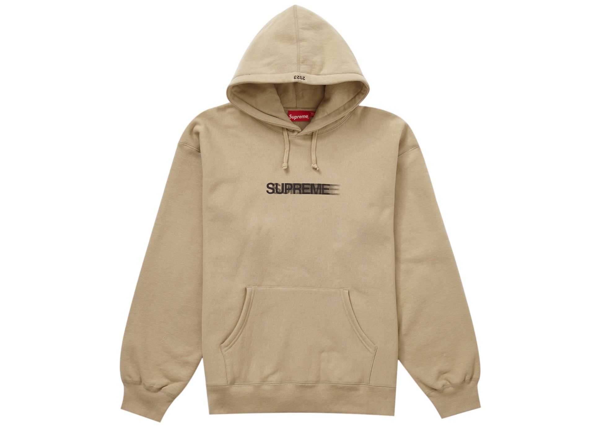 Supreme Motion Logo Hooded Sweatshirt (SS23) Dark Tan – LacedUp