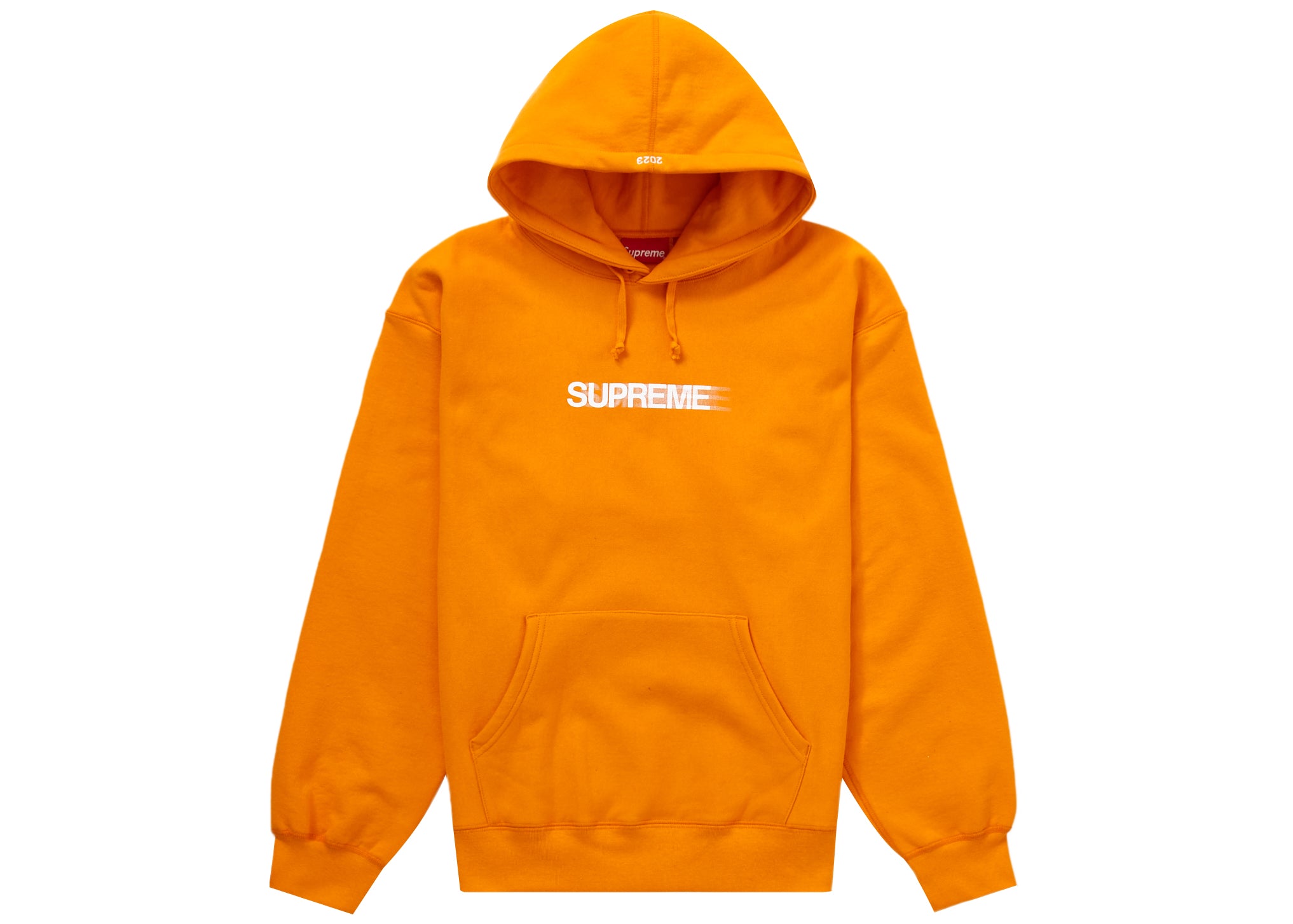 Supreme Motion Logo Hooded Sweatshirt (SS23) Orange – LacedUp