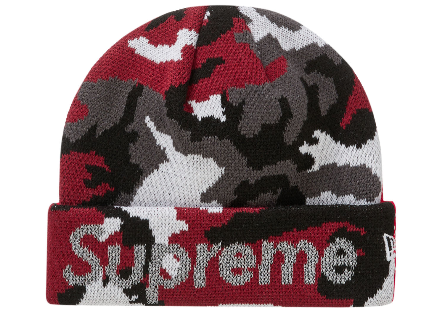 ヒート Supreme New Era Split Beanie - ニットキャップ/ビーニー