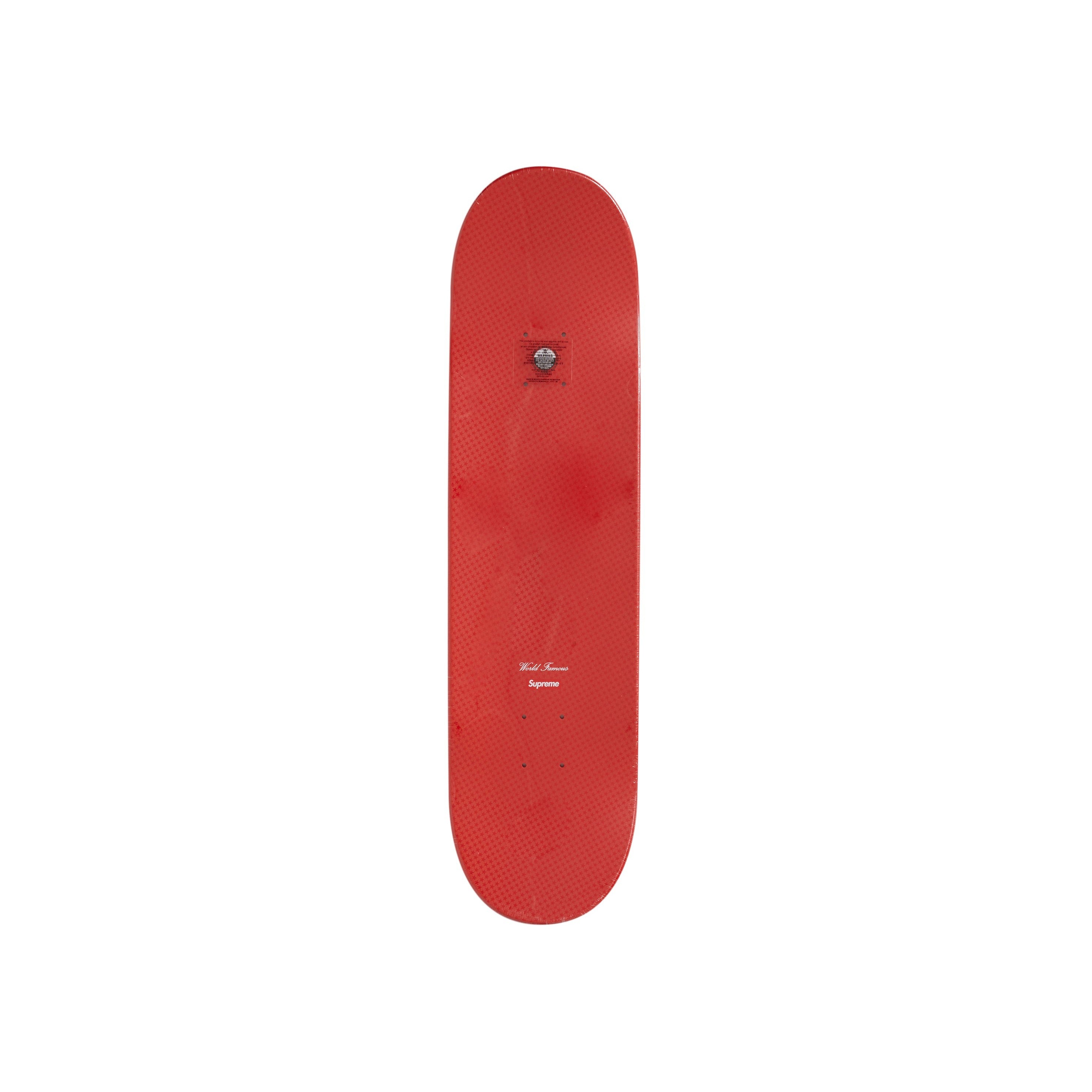 Supreme Tonal Box Logo Skateboard Deck Red – LacedUp