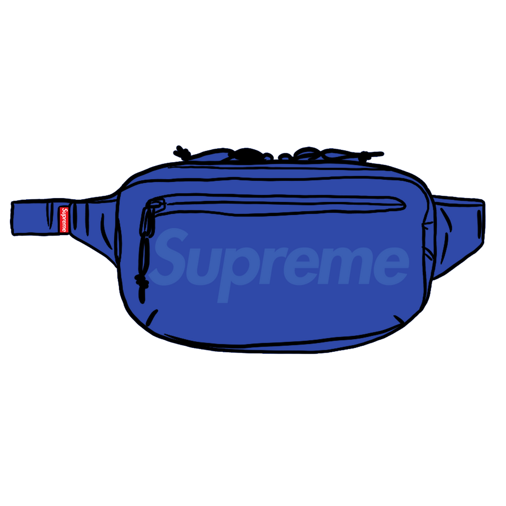 Suede Caps — Supreme Waist Bag (CAMO)