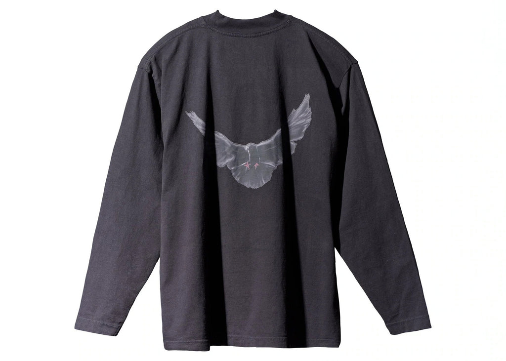 代引き人気 Yeezy Gap Dove Longsleeve Tee Dark Blue Tシャツ