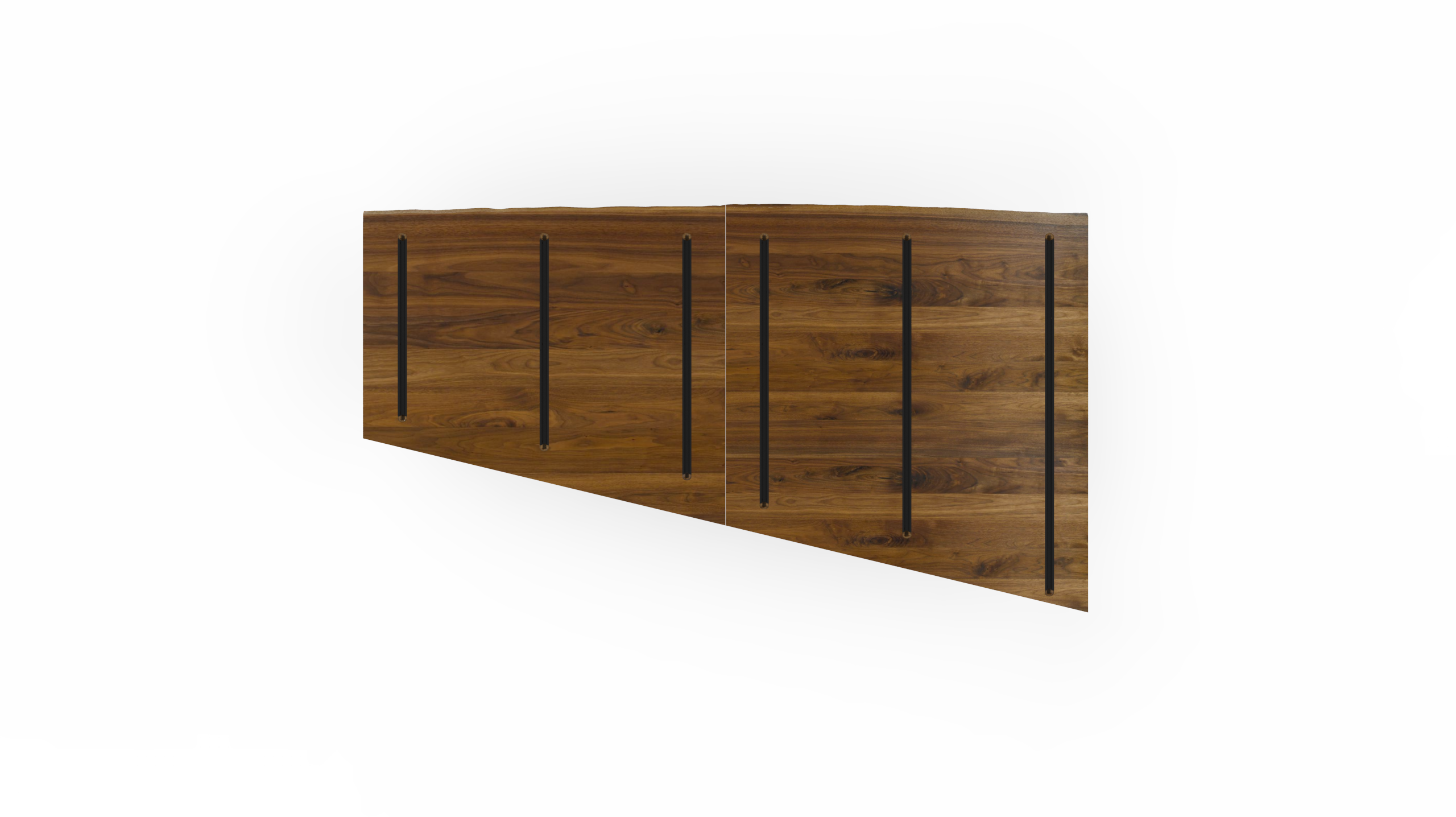 P16851 • Custom Wood • Table Top • Live Edge Walnut