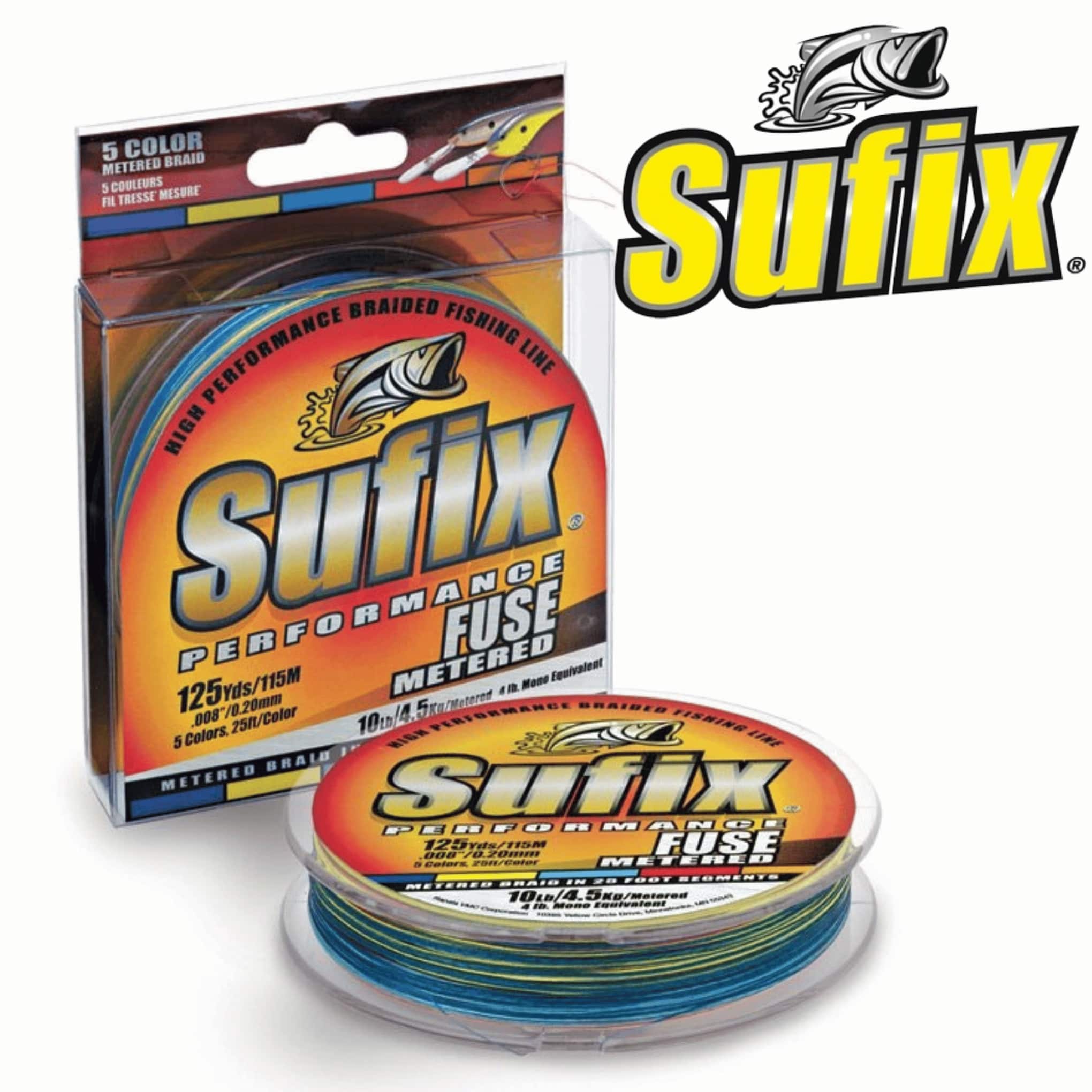 Sufix Performance Fuse Braided Fishing Line All Sizes Thin Diameter  Sensitive