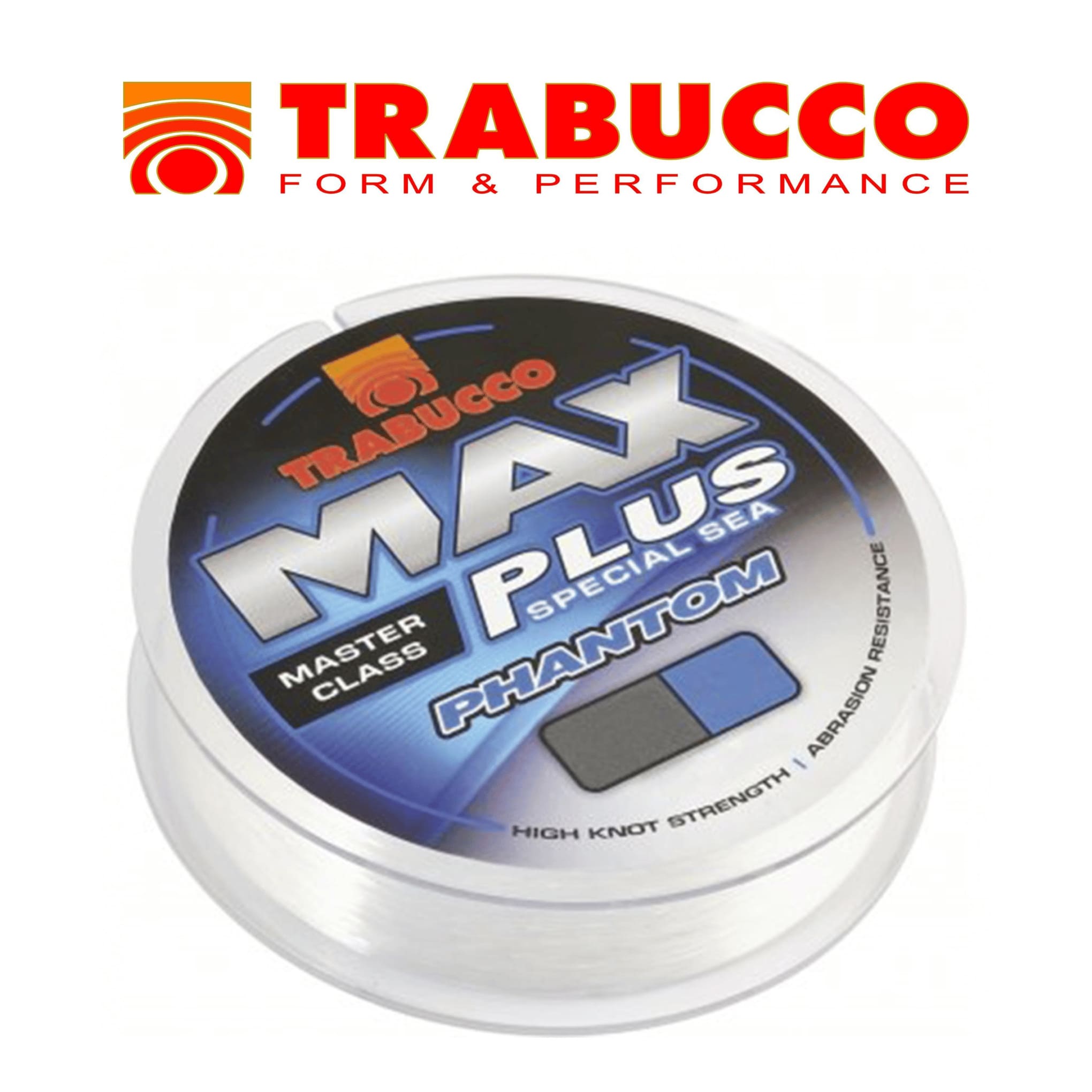 Trabucco Max Plus Phantom Mono 300m Invisible Sea Saltwater Fishing Line