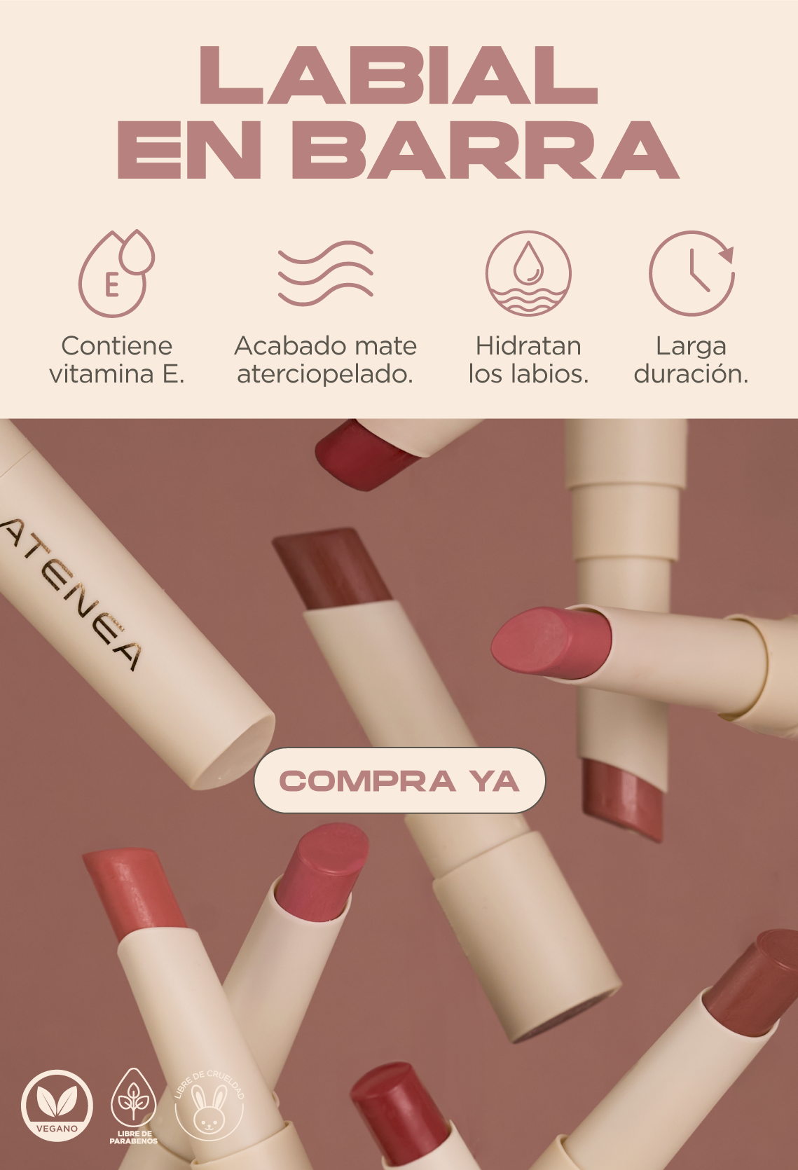 labial en barra