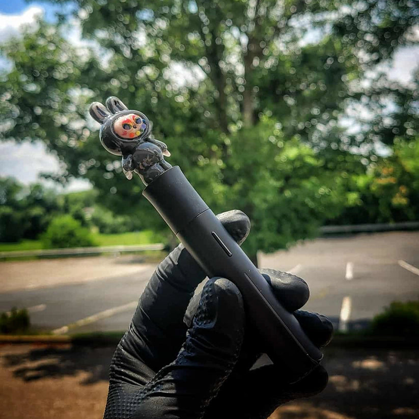 "ID Lapufpuf" Pivot Tip By Tammy Baller Glass