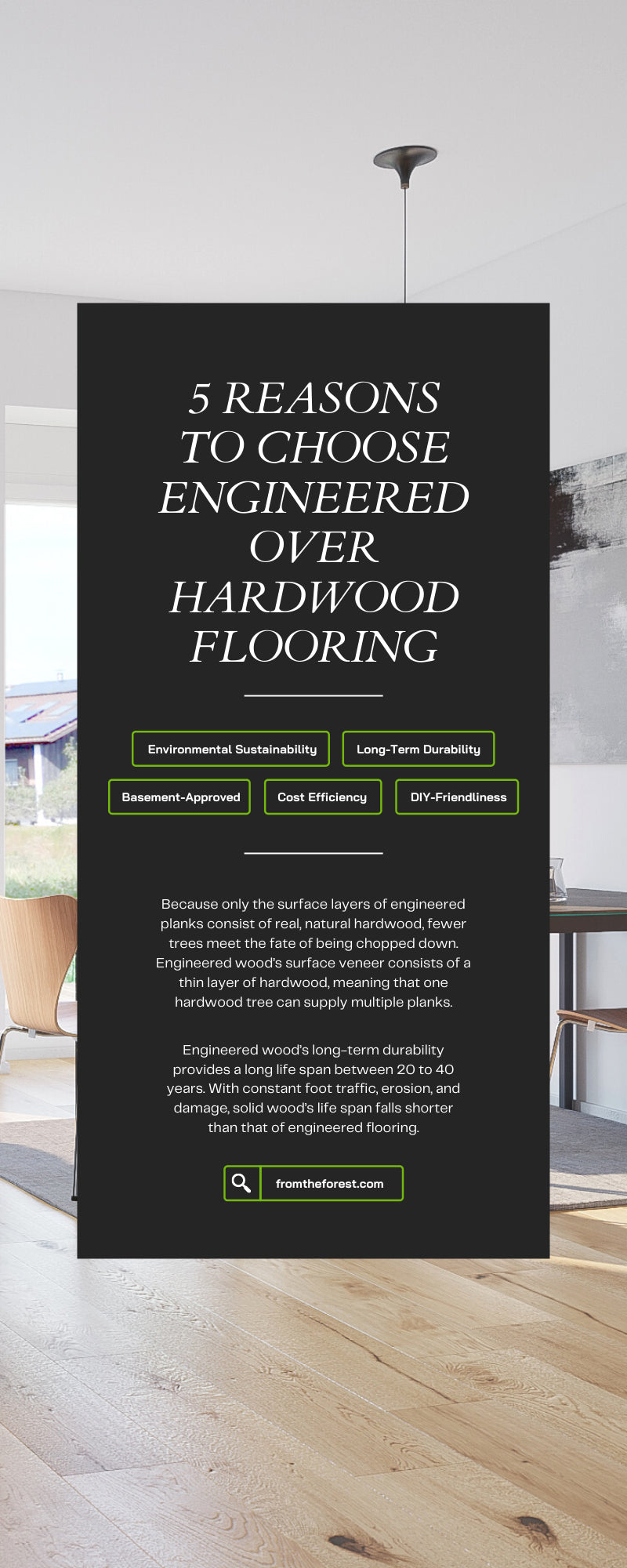 5 Reasons To Choose Engineered Over Hardwood Flooring