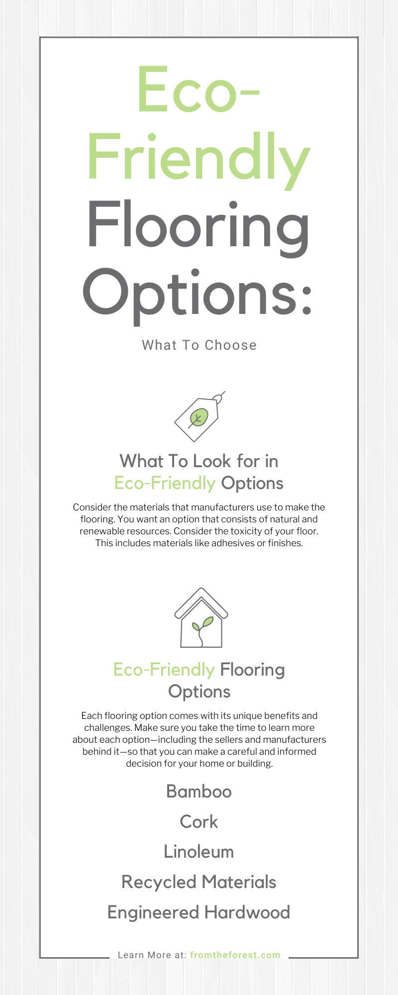 Eco-Friendly Flooring Options: What To Choose