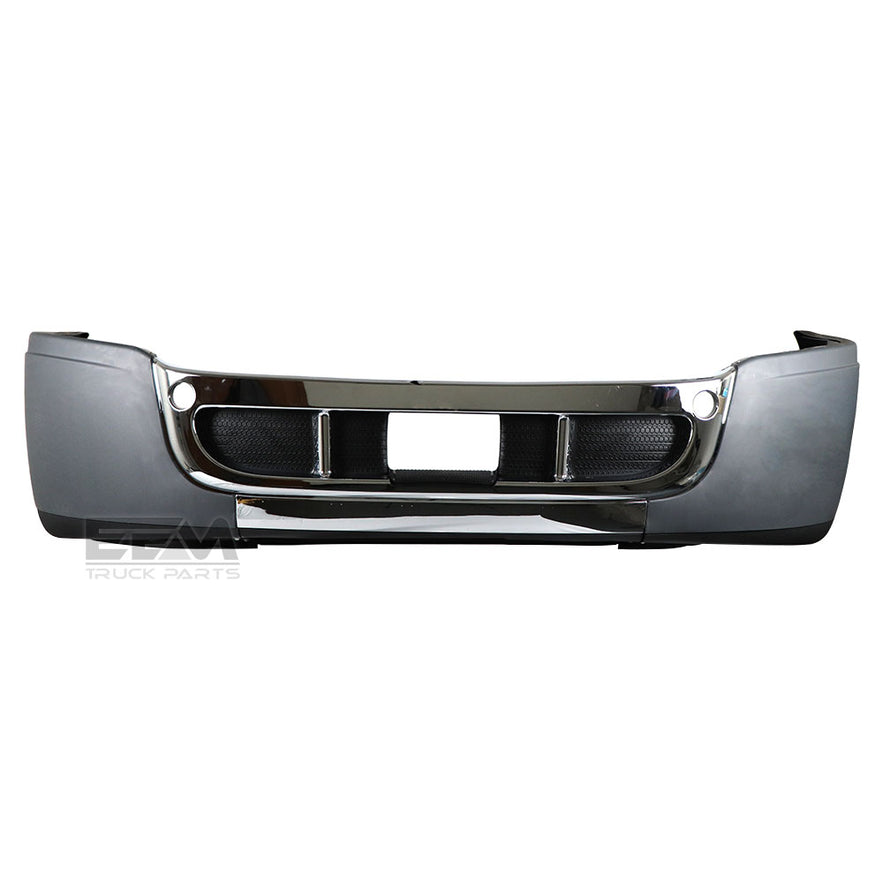 Freightliner Cascadia 2008-2017 Front Bumper With Chrome With Hole For