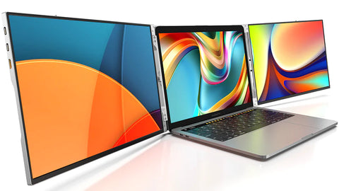 Ultrawide Triple Display | Llimink Laptop Triple Monitor