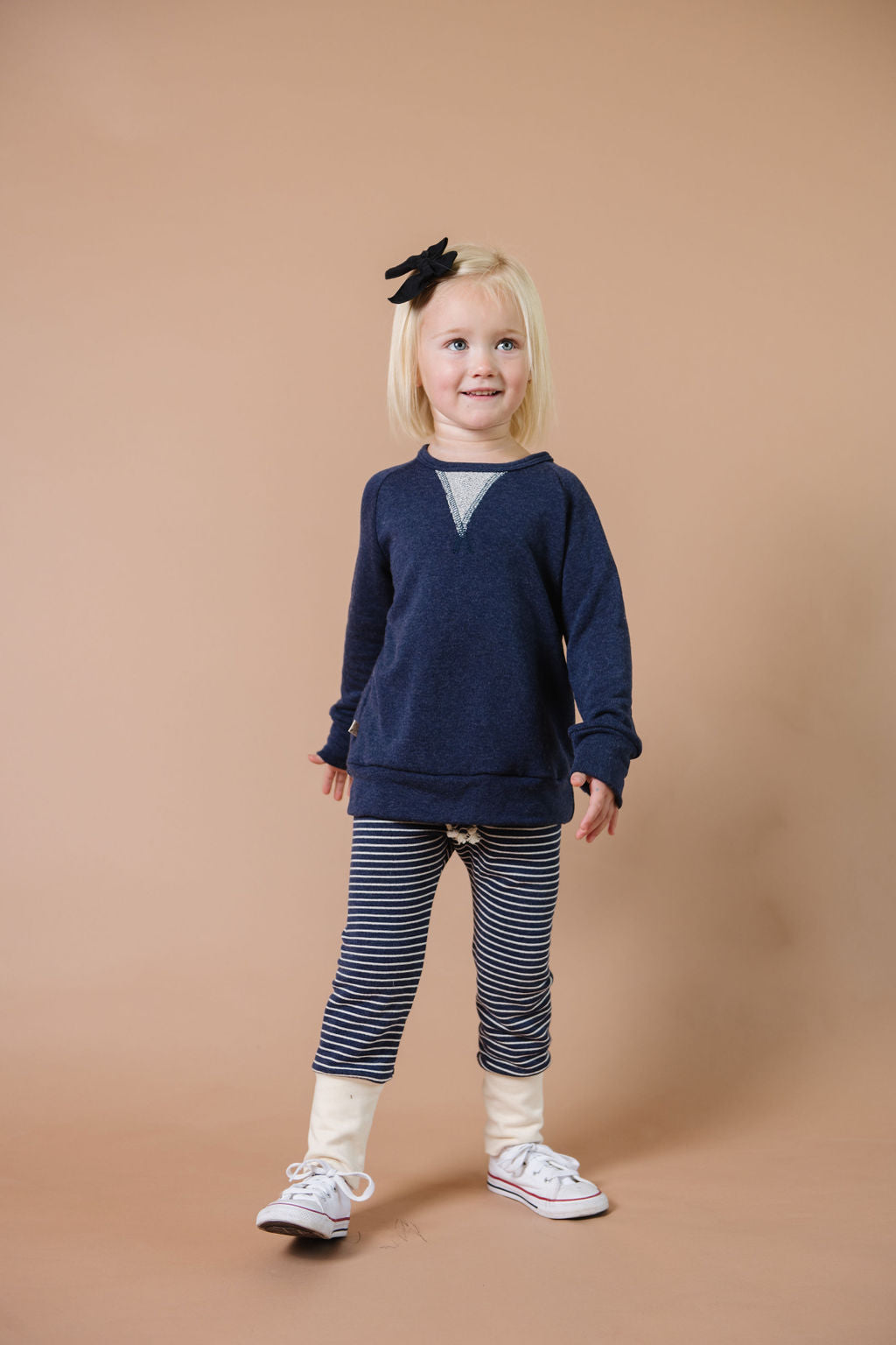 trademark raglan hoodie - shadow stripe – Childhoods Clothing