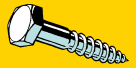 Midwest Fastener Hex Lag Screws 1/2" x 3-1/2"