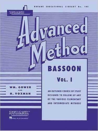RUBANK ADVANCED METHOD: BASSOON, VOL. 1