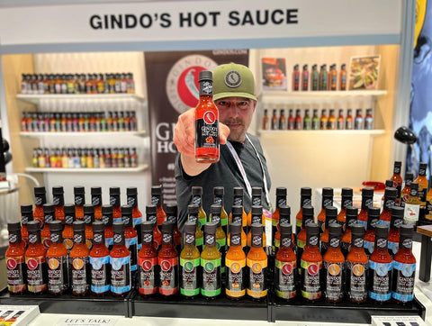 Chris Gindo, founder of Gindo's Hot Sauce and innovator in Midwestern style hot sauce.