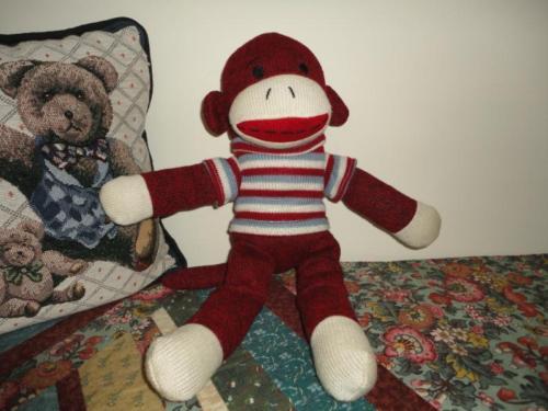 dan dee sock monkey