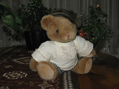 anna club plush teddy bear