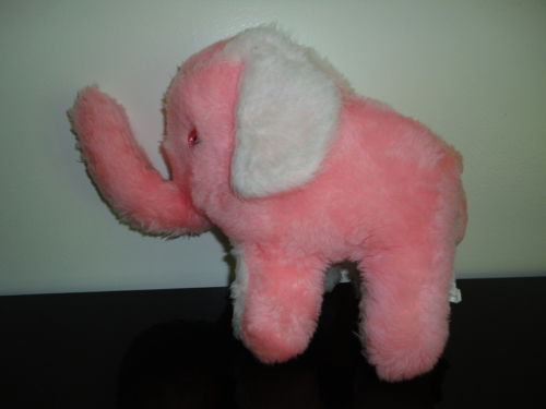 pink elephant teddy