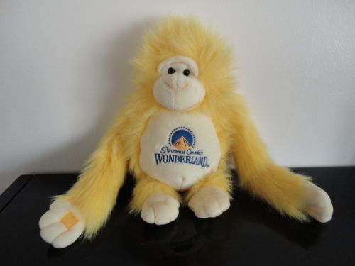 yellow monkey stuffed animal