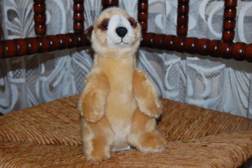 Nature Planet Plan Beige Soft Meerkat Stuffed Plush | Jadees Antique Bear Shoppe