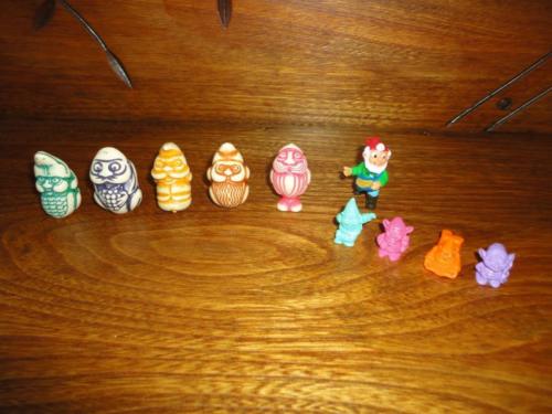 Ferrero Kinder Egg Surprise GNOMES to BEASTS Dwarfs Set of 10 Toys 199 ...