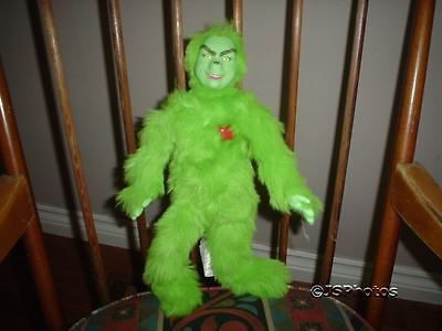 grinch doll with light up heart
