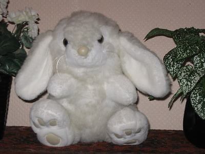 old bunny stuffed animal