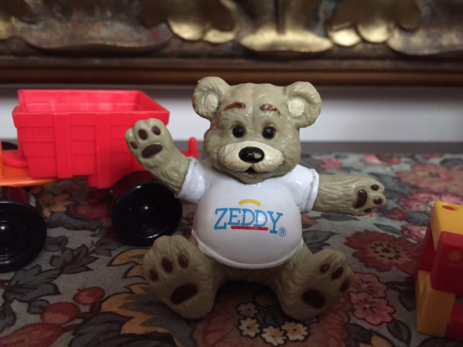Zeddy Bear Retired Rubber Teddy Figurine Zellers Inc. Department Store ...