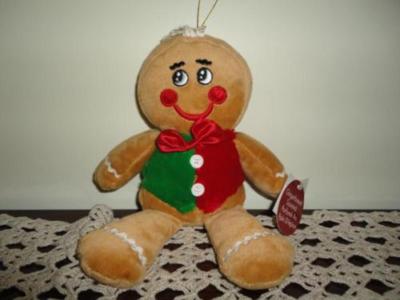 gingerbread plush doll