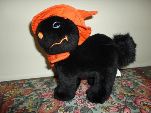 halloween cat plush