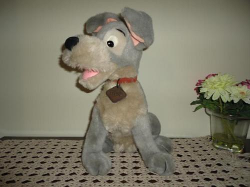 vintage lady and the tramp stuffed animals