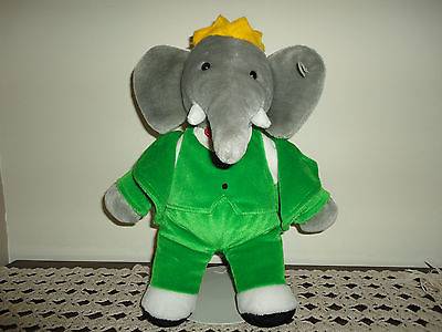 babar the elephant stuffed animal