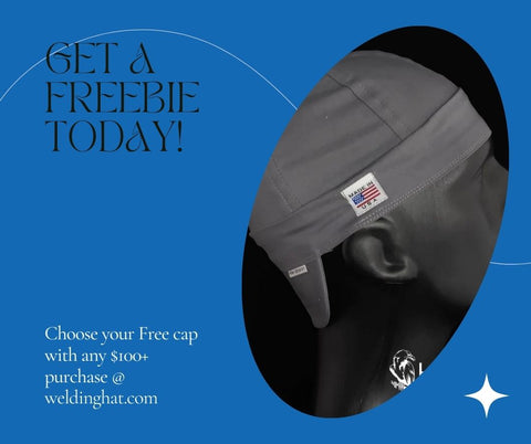 Steel Gray Welding Cap