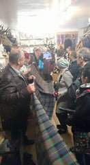 GNK Kilt Talks in Canongate Store