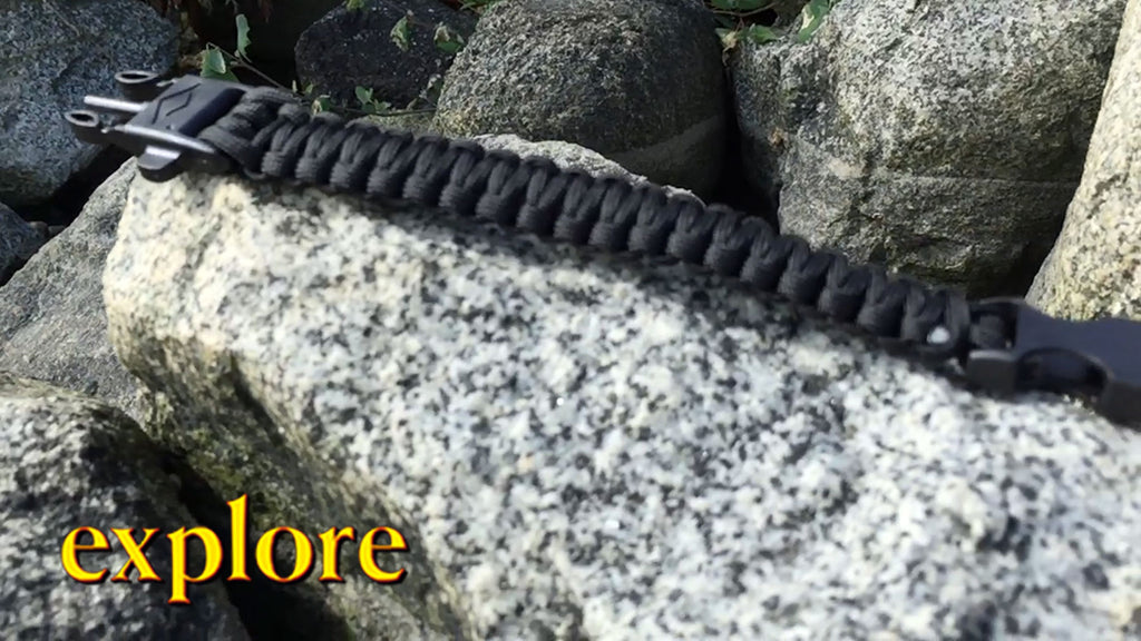 firecord paracord bracelet