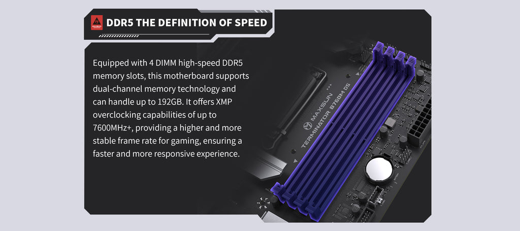 MAXSUN motherboard ddr5