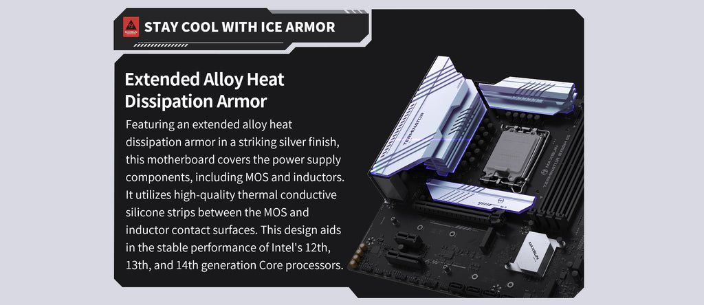 MAXSUN motherboard ice armor