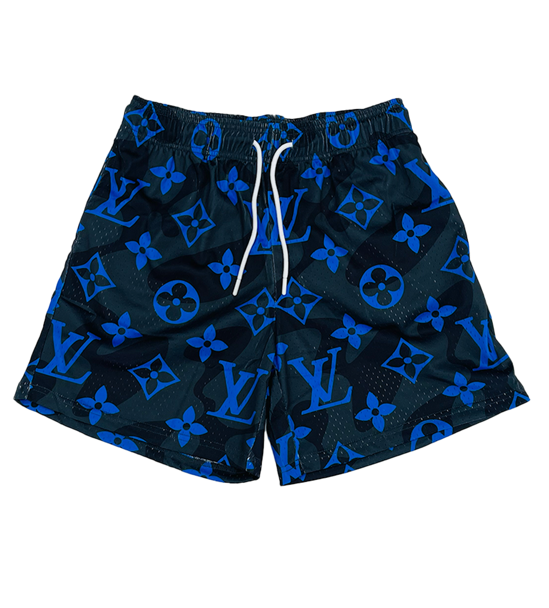 Bootleg Louis Vuitton Shorts Black/Grey