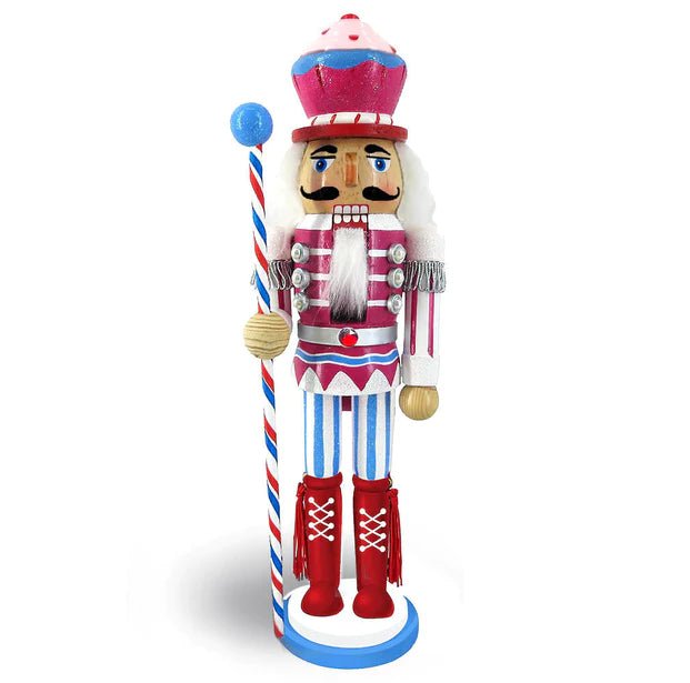 NBG N1211-B CANDY CANE NUTCRACKER