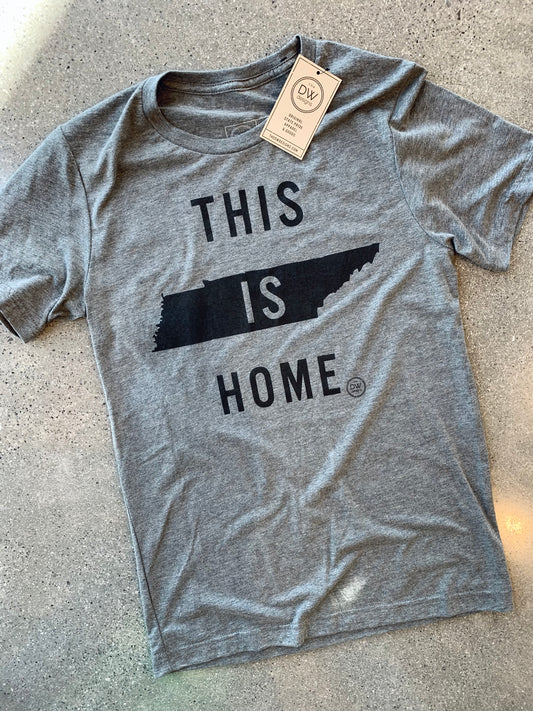 The TN Native Black Bear Tee - Grey – The DW Designs