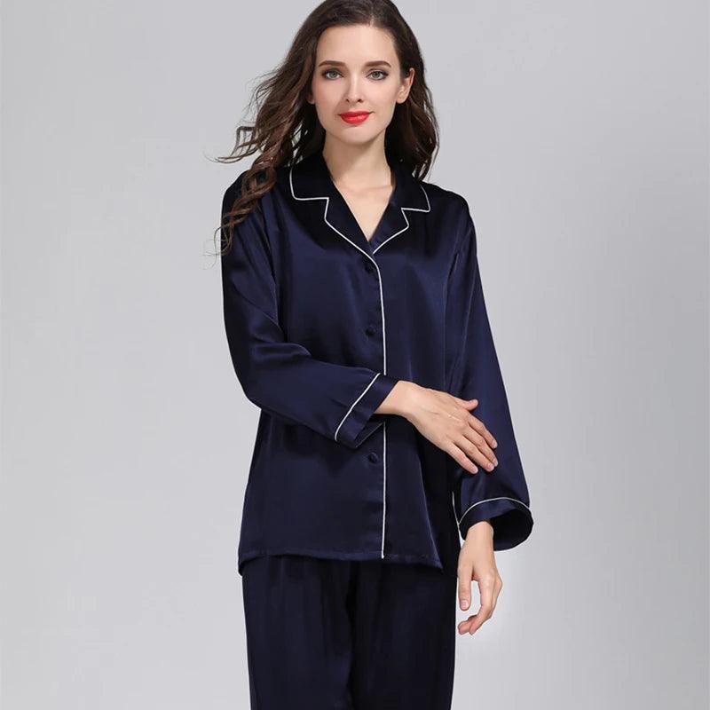 Silk Pajamas - Long Sleeve Two Piece Set For All Seasons - LANI SILK