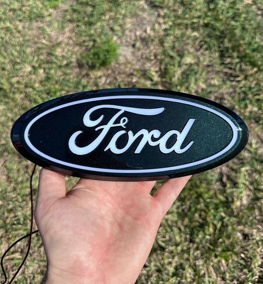 Ford 150 Led Emblems Light Up Ford Badges Blue Light – AFA-Motors