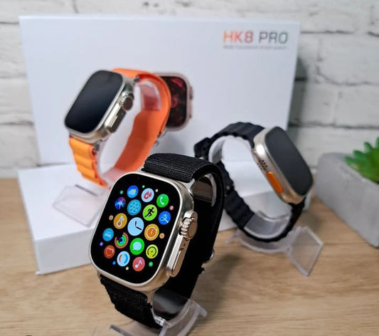 Apple Silver HK9 Pro Ultra Smartwatch Amoled Display at Rs 2899/piece in  Ahmedabad