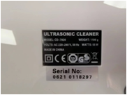 ultrasonic jewelry cleaner