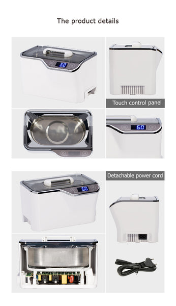 LifeBasis CDS-100 Digital Ultrasonic Cleaner Details